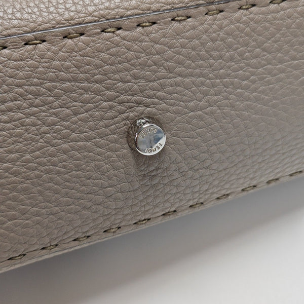 Peekaboo Medium Calfskin Gray
