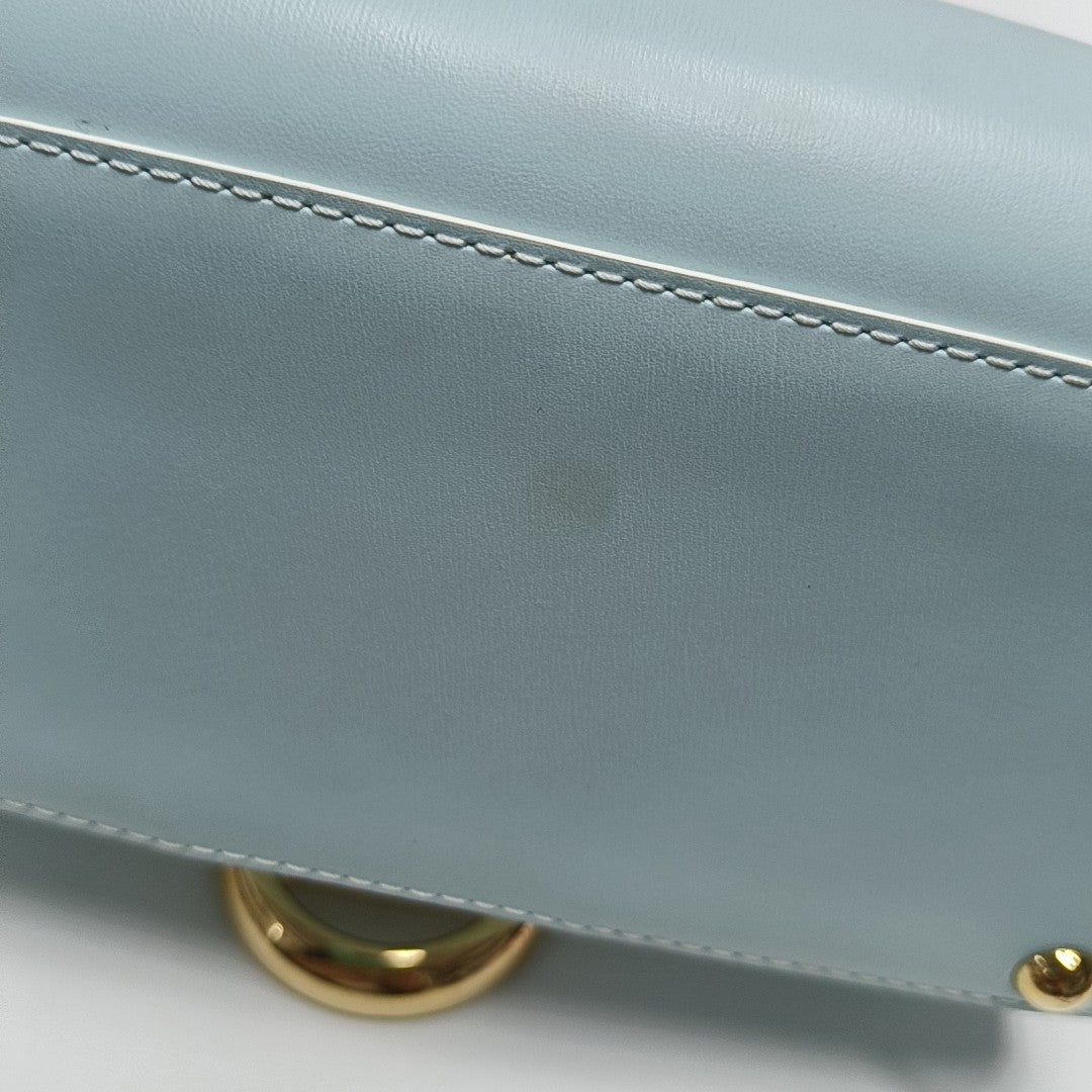 Brillant Mini Calfskin Blue