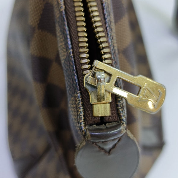 VERONA MM Damier Ebene Coated Canvas Brown