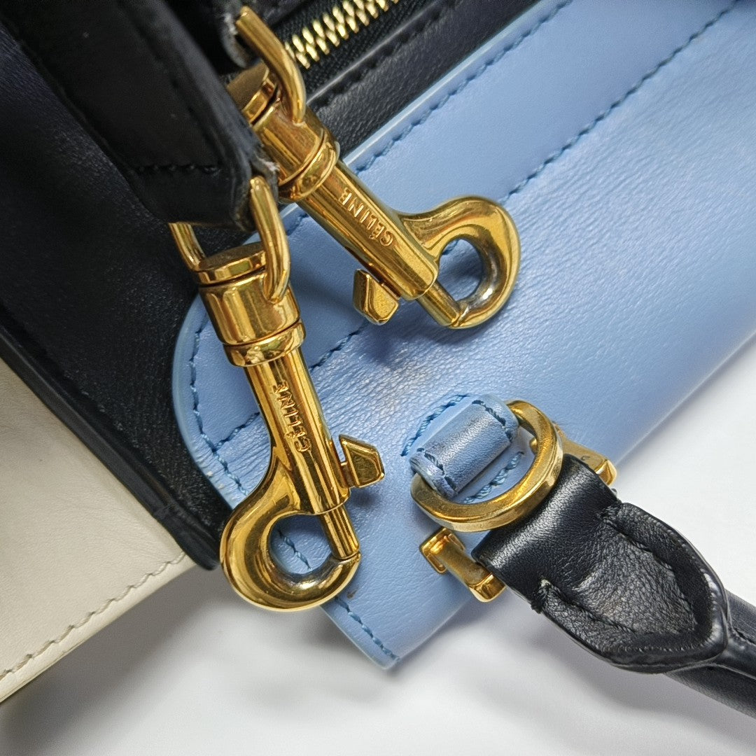 TRAPEZE Medium Calfskin Multicolor