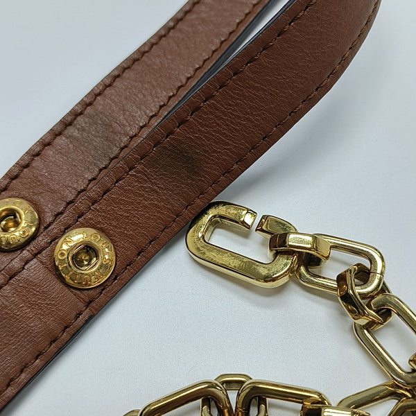 DAUPHINE MM Monogram Coated Canvas Brown