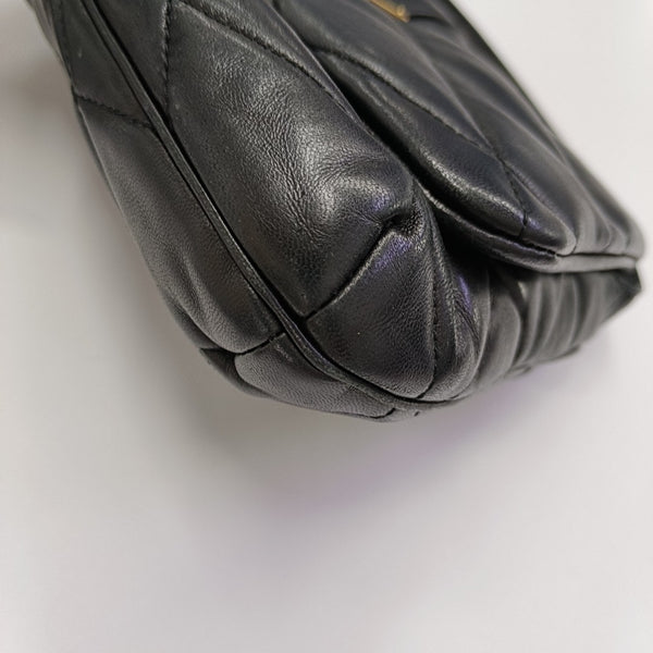 LE 57 Quilted Lambskin Black