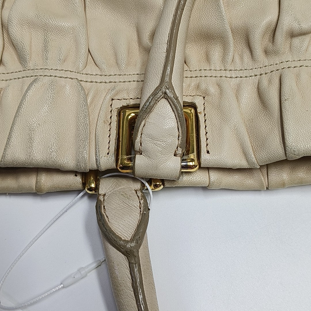Gaufre Calfskin Beige