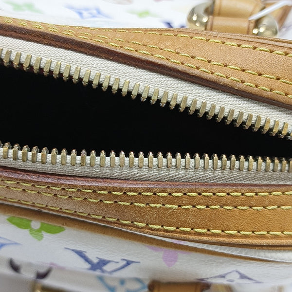LV × TM PRISCILLA Monogram Coated Canvas White