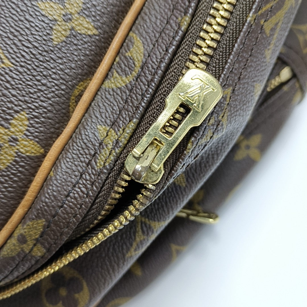 ALIZÉ Monogram Coated Canvas Brown