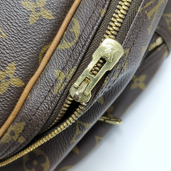 ALIZÉ Monogram Coated Canvas Brown