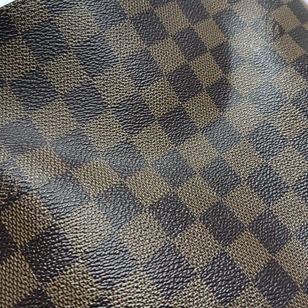 BRITTANY BB Damier Ebene Coated Canvas Brown