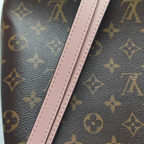 NÉONOÉ MM Monogram Coated Canvas Brown
