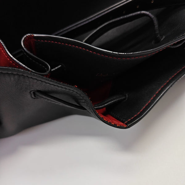 Calfskin Bucket Bag Black
