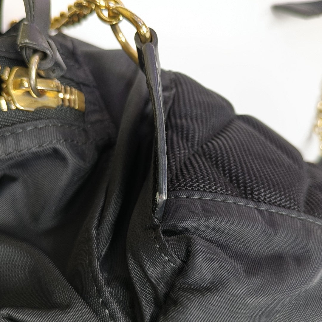 The Rucksack Nylon Black