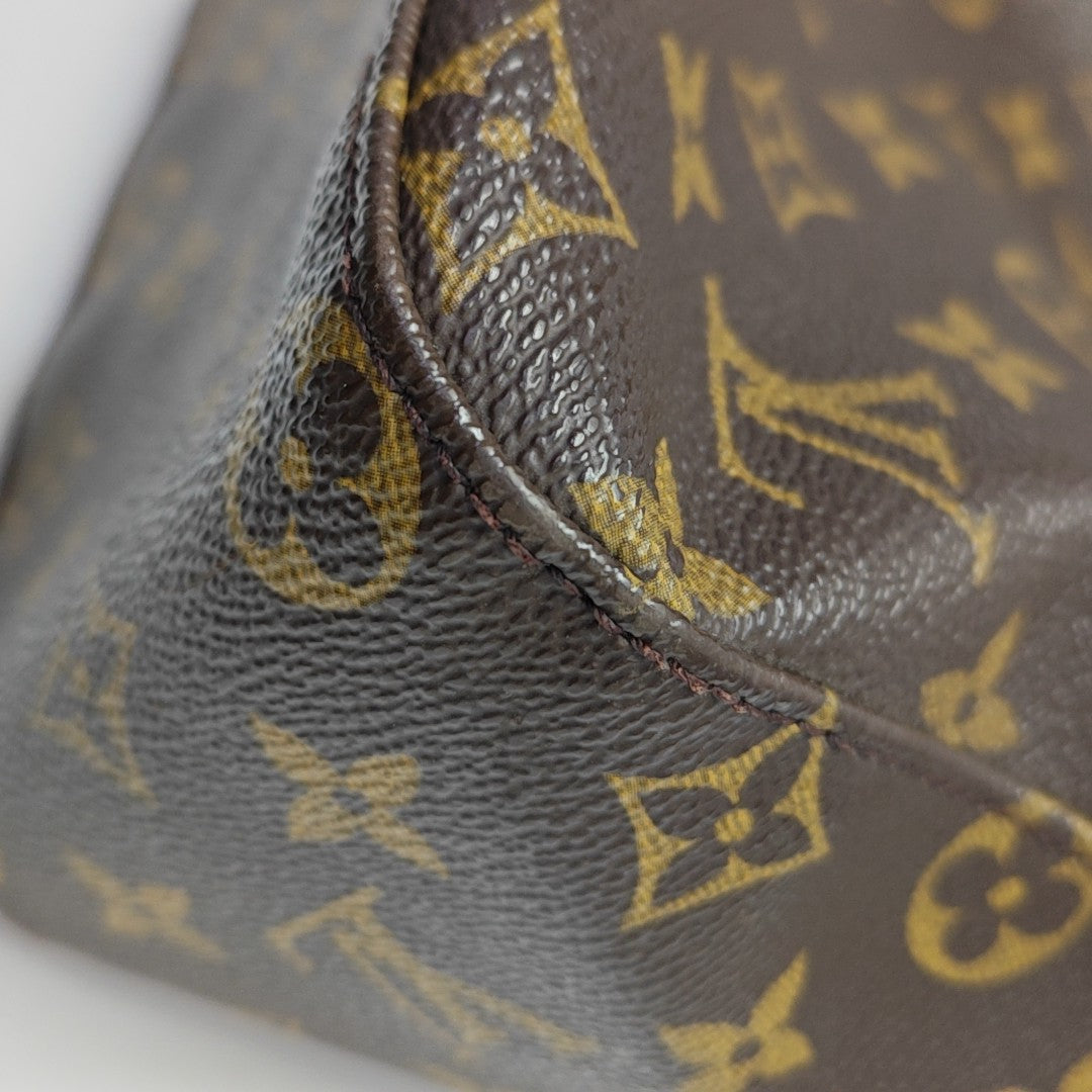 LOOPING GM Monogram Coated Canvas Brown