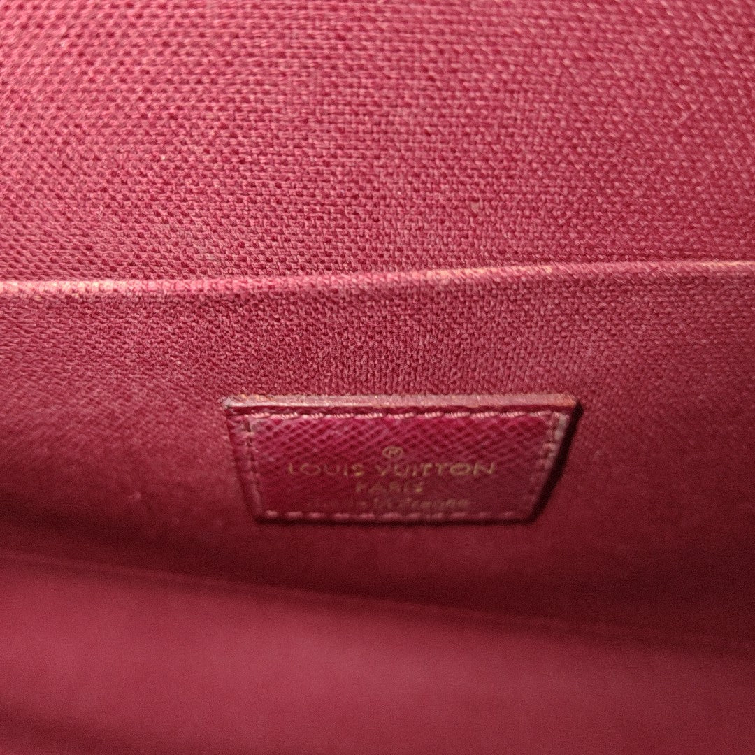 FÉLICIE Monogram Coated Canvas Brown