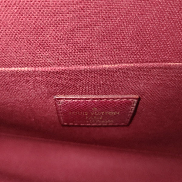 FÉLICIE Monogram Coated Canvas Brown