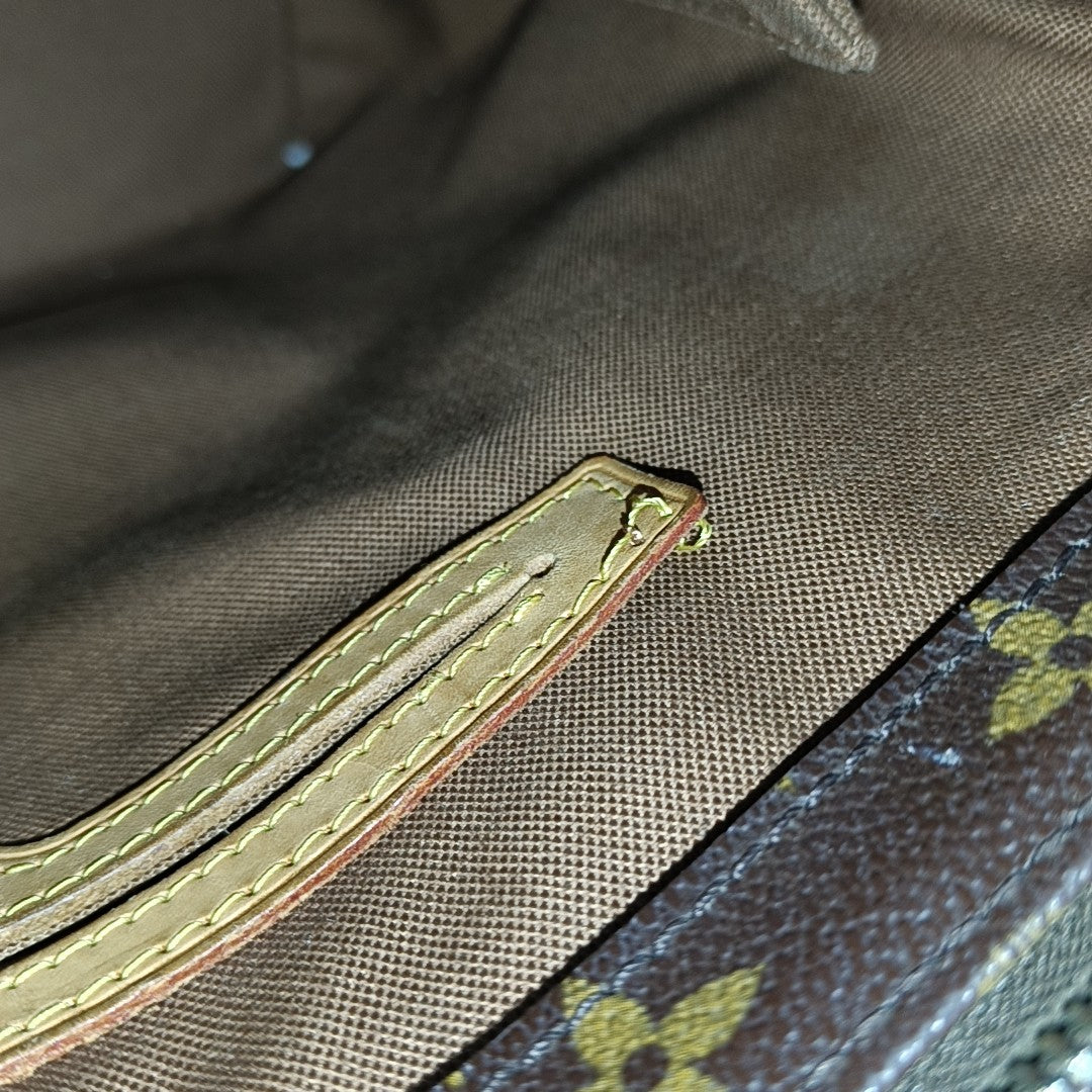 PIANO Monogram Coated Canvas Brown