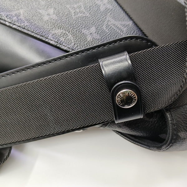 VOYAGER PM Monogram Coated Canvas Black