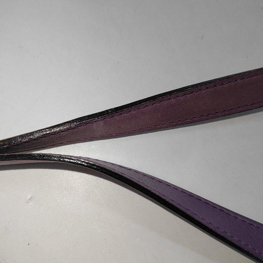 Suede Shoulder Bag Purple