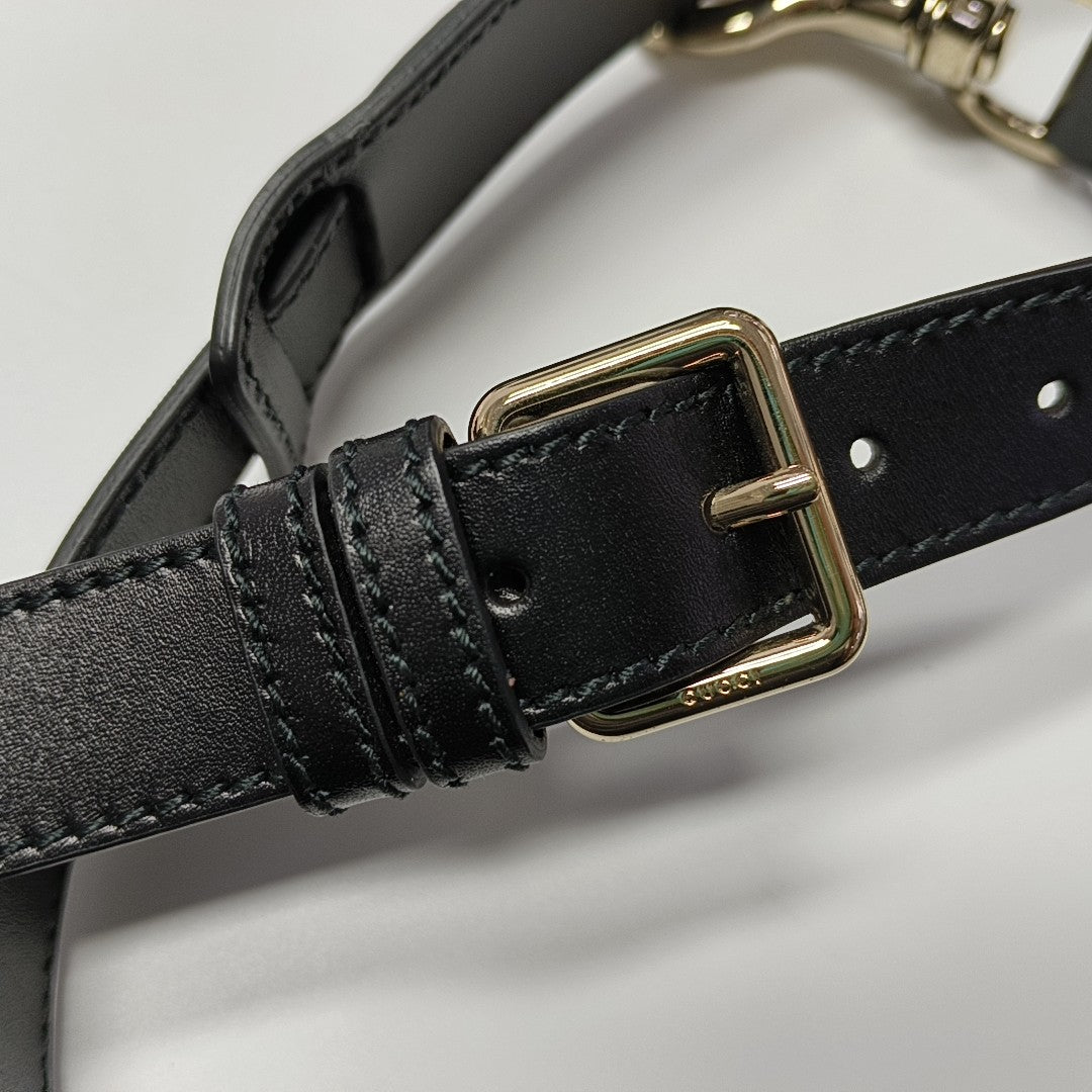 Diamante Quilted Calfskin Black