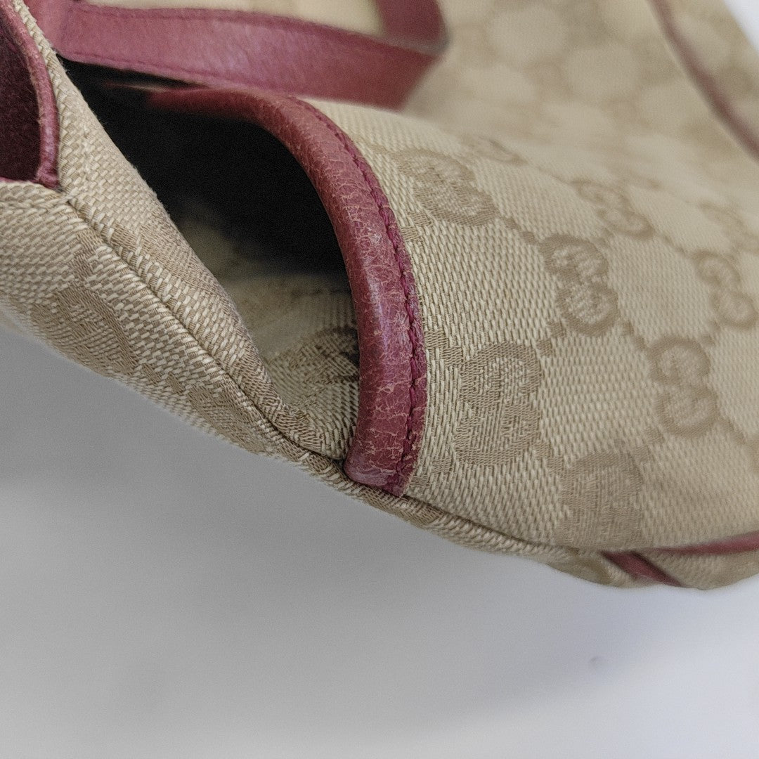 Monogram Canvas Top Handle Bag Brown