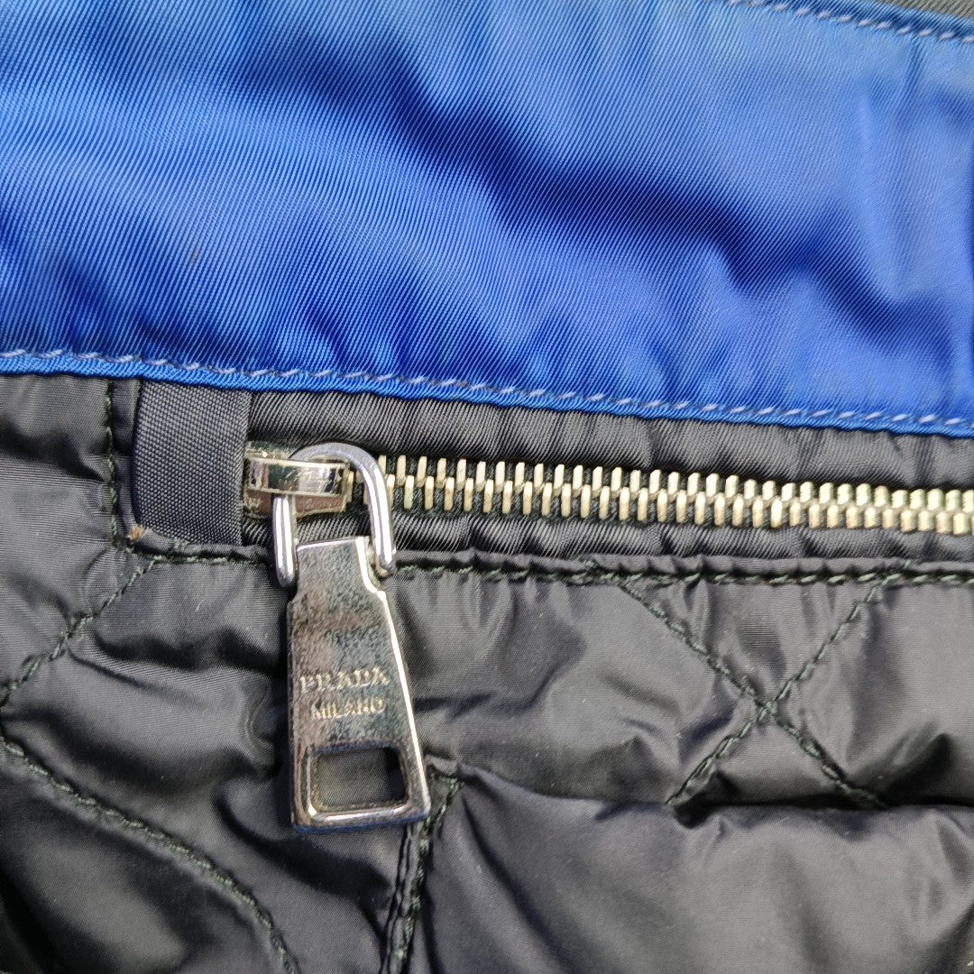 Quilted Nylon Blue