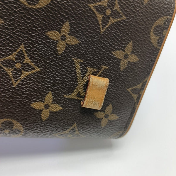 FLORENTINE Monogram Coated Canvas Brown