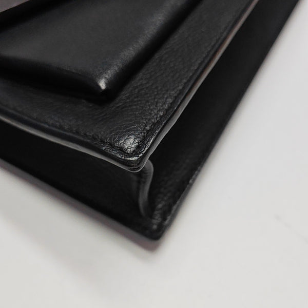 LOCKME BB Calfskin Black