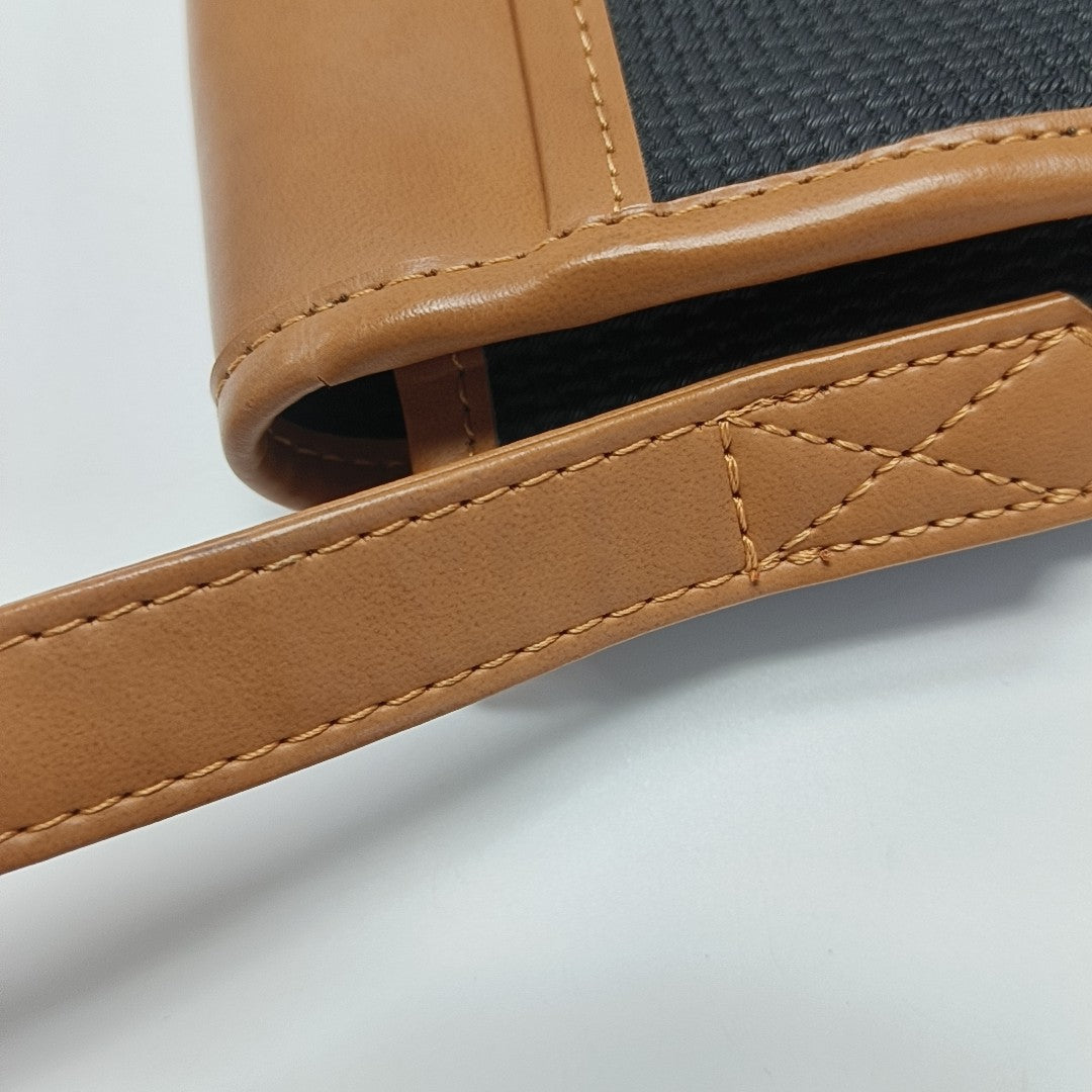 Fabric Shoulder Bag Black