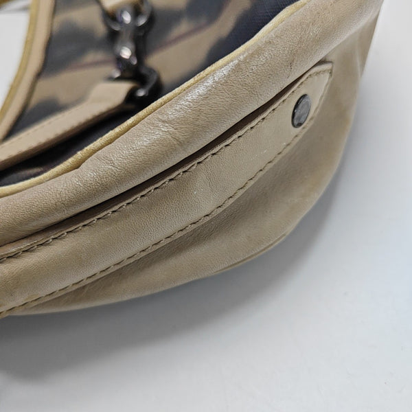 Coated Canvas Beige