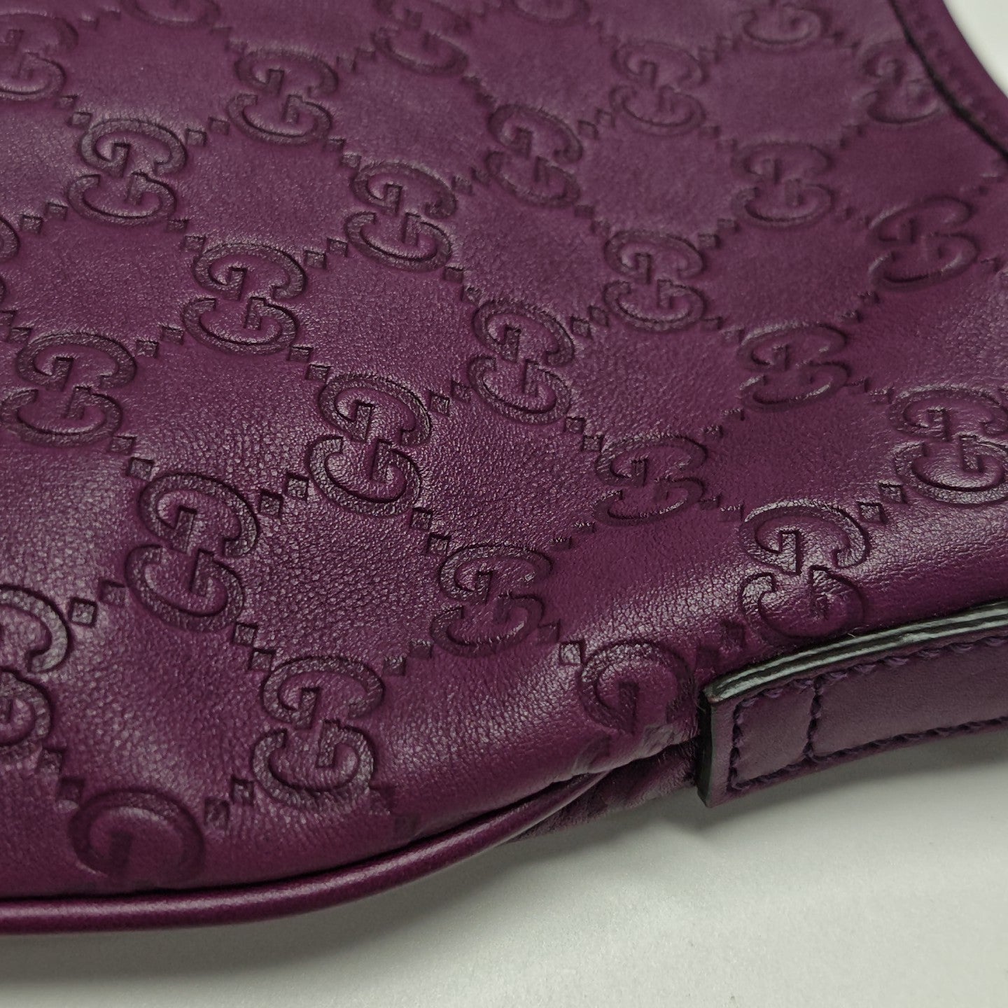 Britt Monogram Calfskin Purple