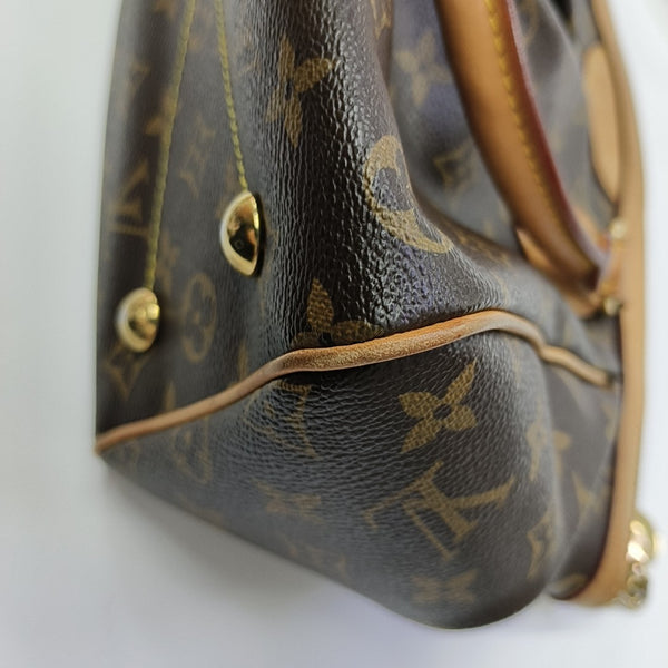 TIVOLI PM Monogram Coated Canvas Brown