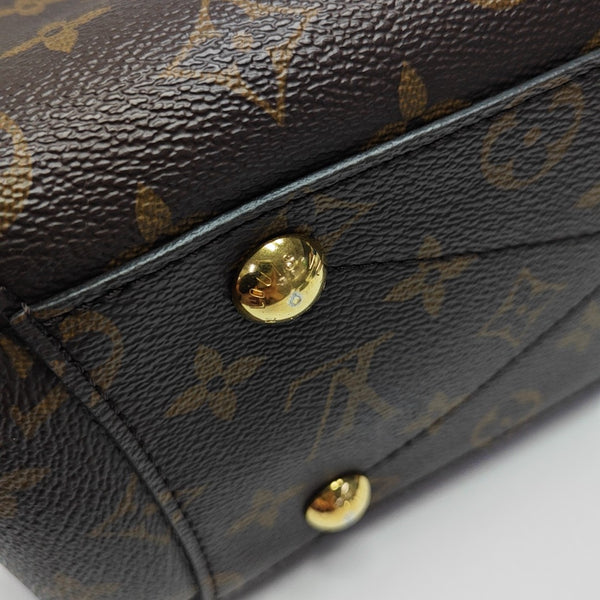 MONTAIGNE Monogram Coated Canvas Brown