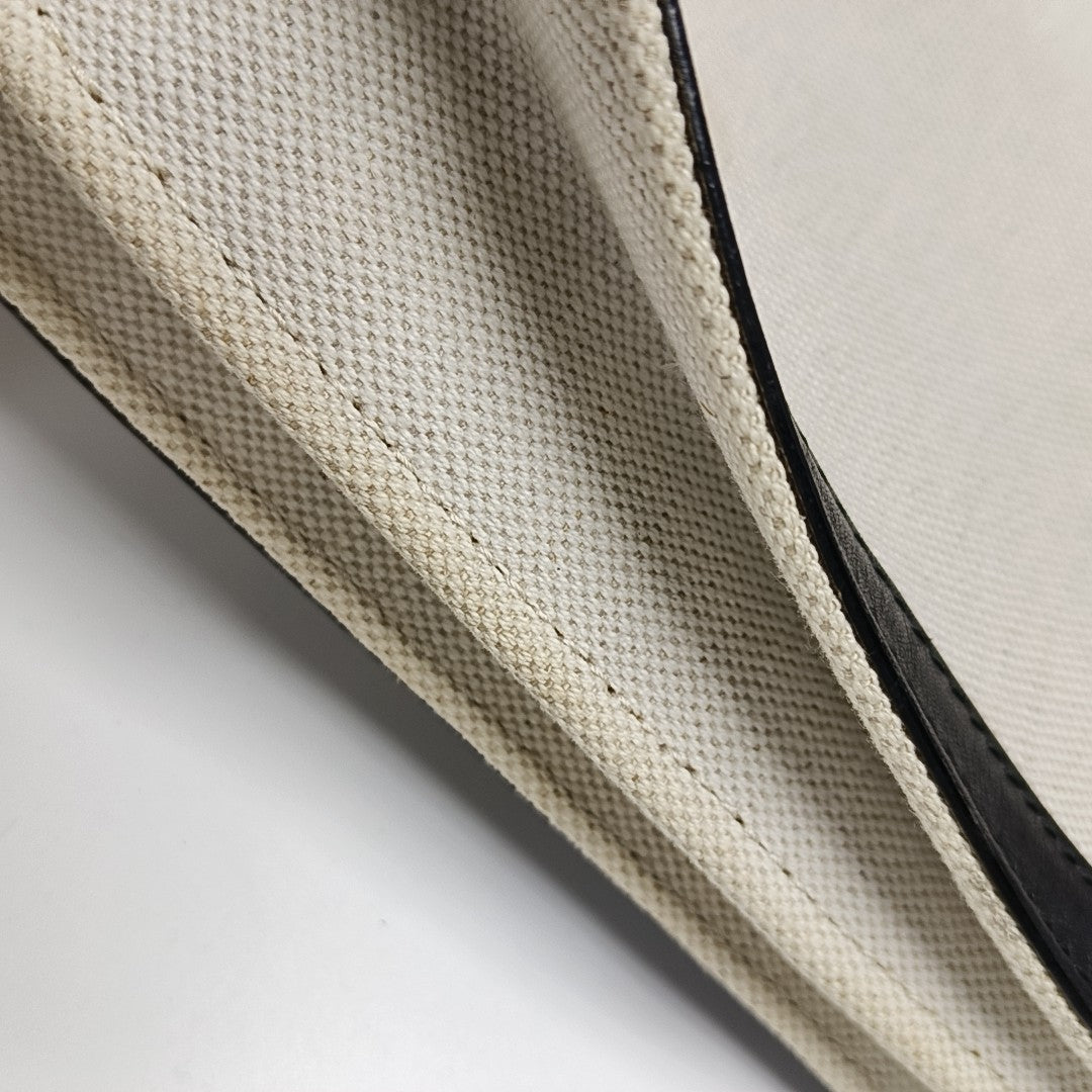 Pochette Medium Canvas Beige