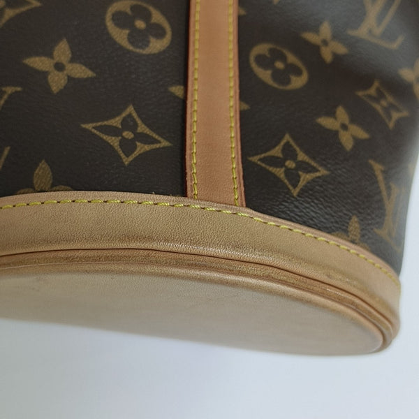 DUFFLE Monogram Coated Canvas Brown