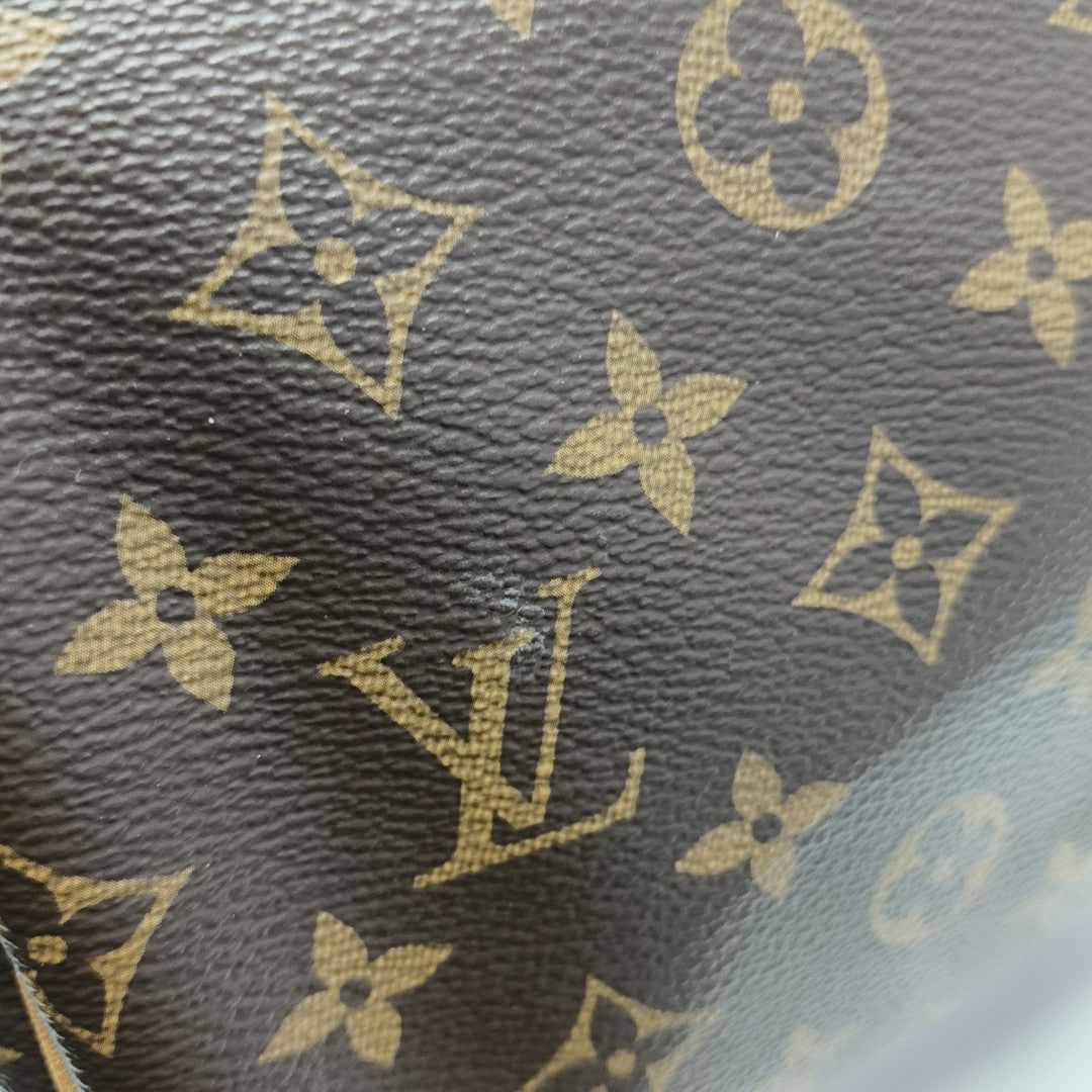 SPEEDY 25 Monogram Coated Canvas Brown