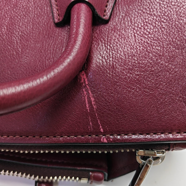 Glace Calf Calfskin Red