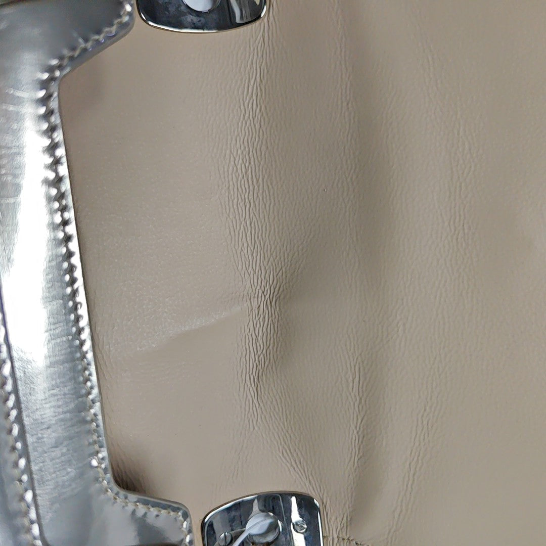 Patent Leather Beige