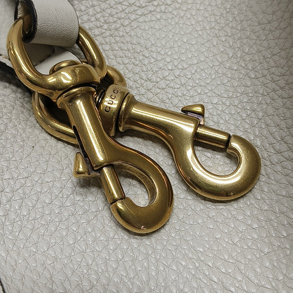 Calfskin Shoulder Bag White