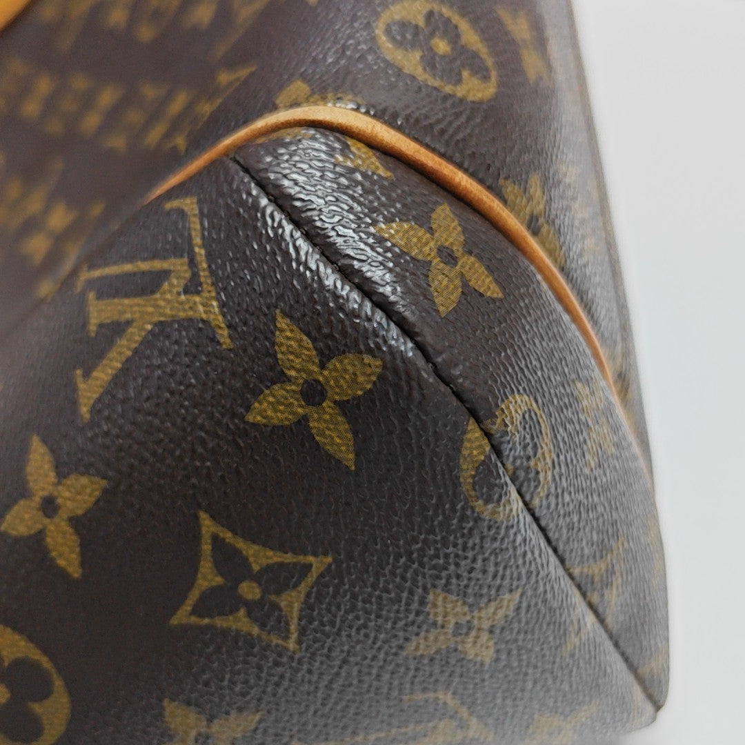 TOTALLY PM Monogram Coated Canvas Brown