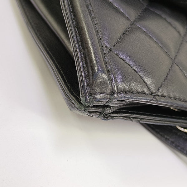 Quilted Lambskin Tote Bag Black