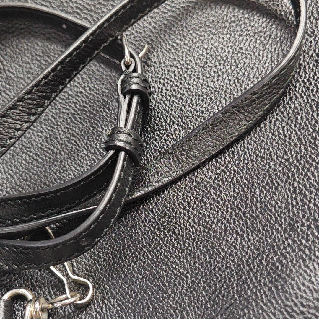 Shopping Bag Large Calfskin Black