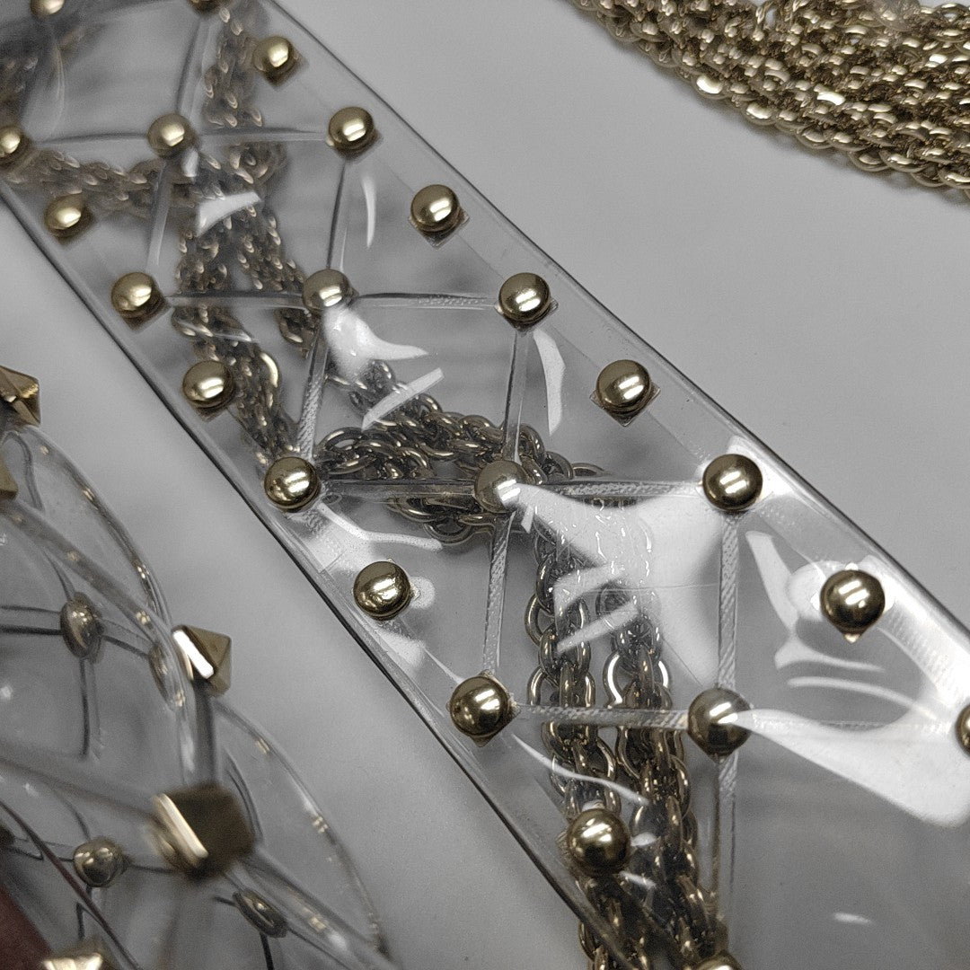 Spike Up Quilted Special Material Clear
