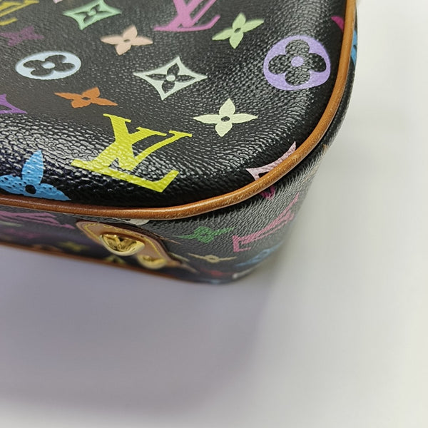 LV × TM RITA Monogram Coated Canvas Black