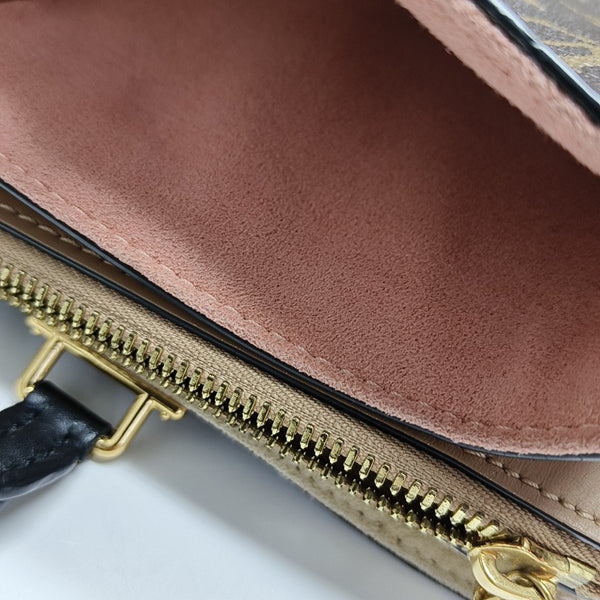MILLEFEUILLE Monogram Coated Canvas Brown
