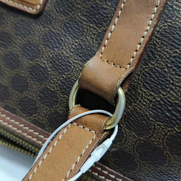 MACADAM BOSTON Coated Canvas Brown