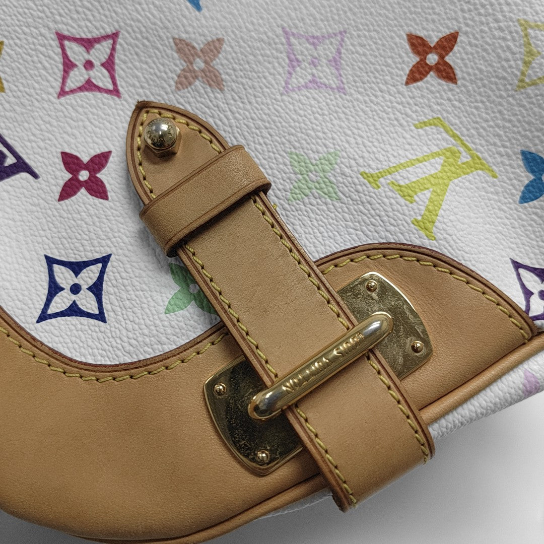 LV × TM CLAUDIA Monogram Coated Canvas White