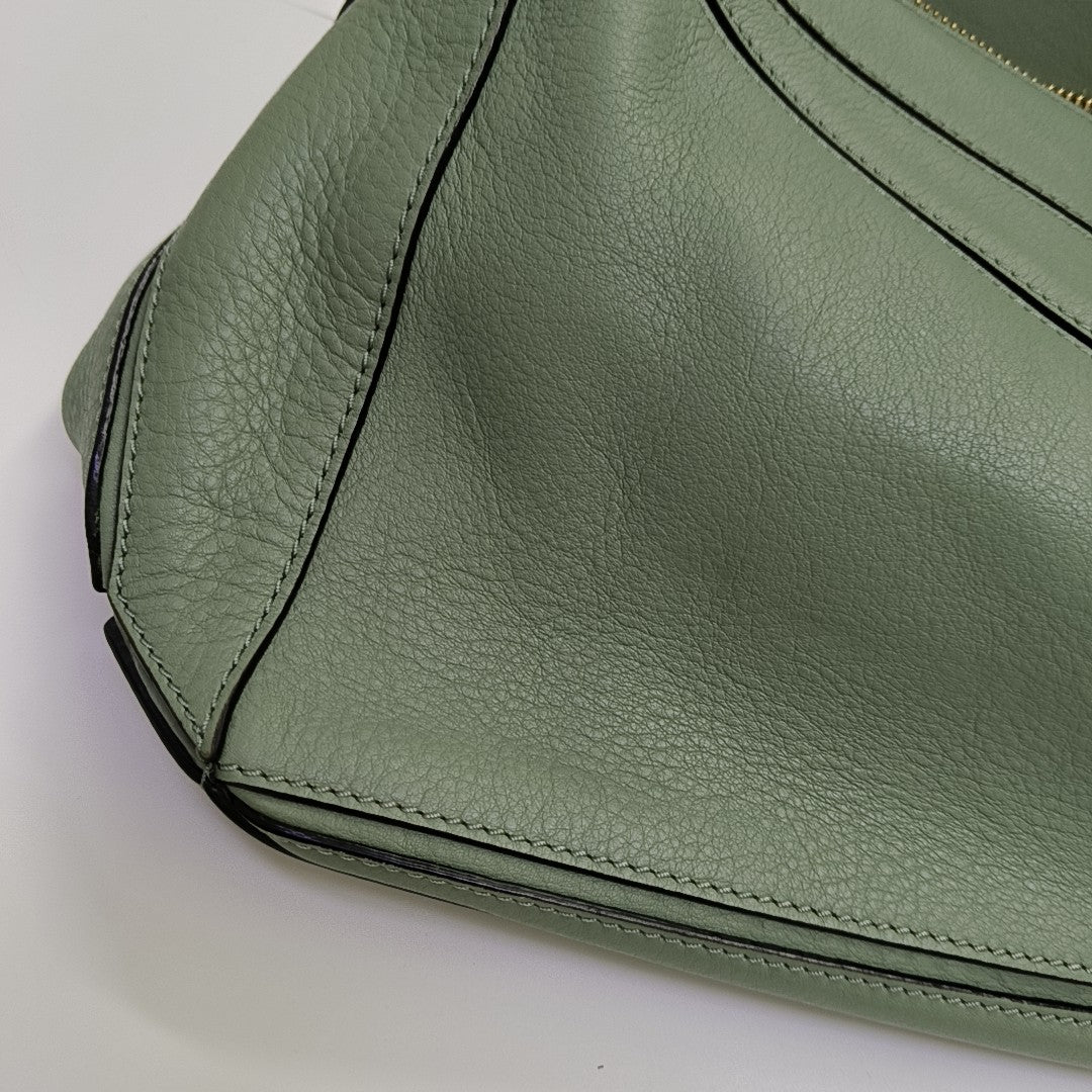 Puzzle Medium Calfskin Green