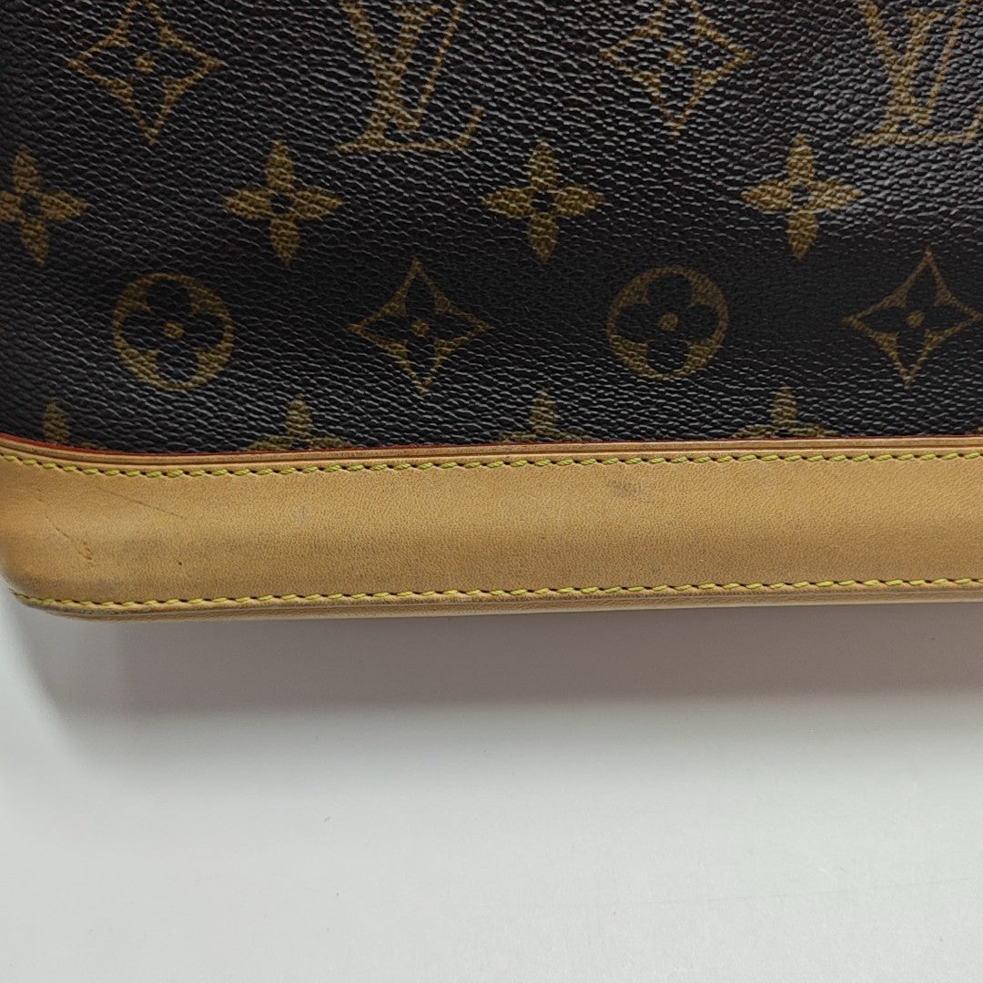 LOCKIT PM Monogram Coated Canvas Brown