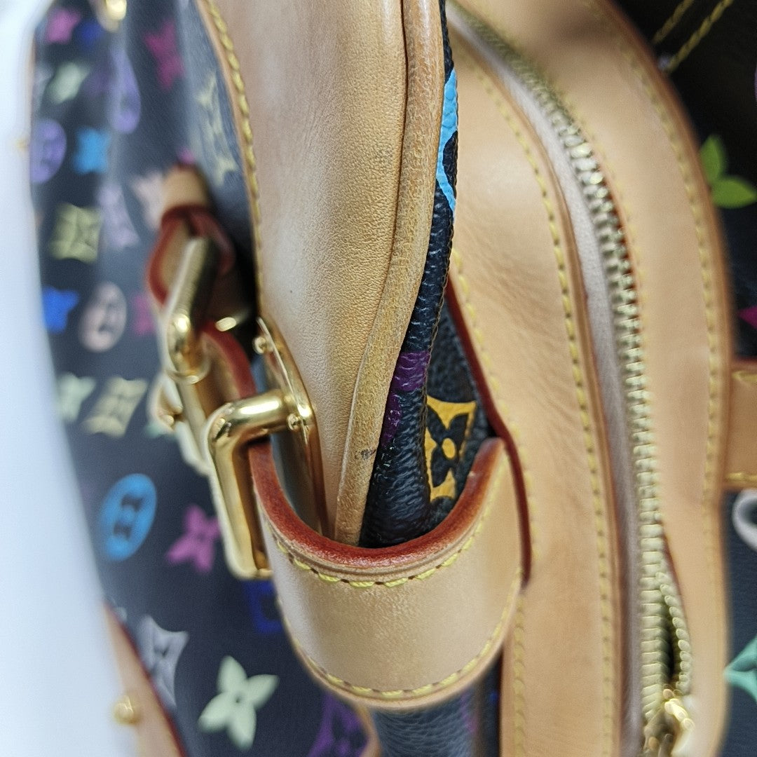LV × TM CLAUDIA Monogram Coated Canvas Black