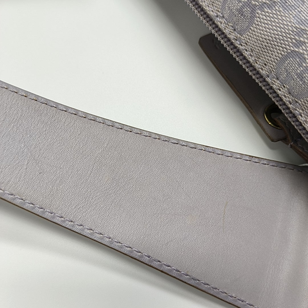 Monogram Canvas Top Handle Bag Purple