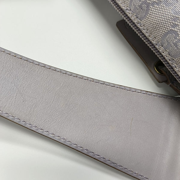 Monogram Canvas Top Handle Bag Purple
