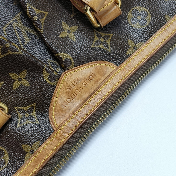 PALERMO PM Monogram Coated Canvas Brown